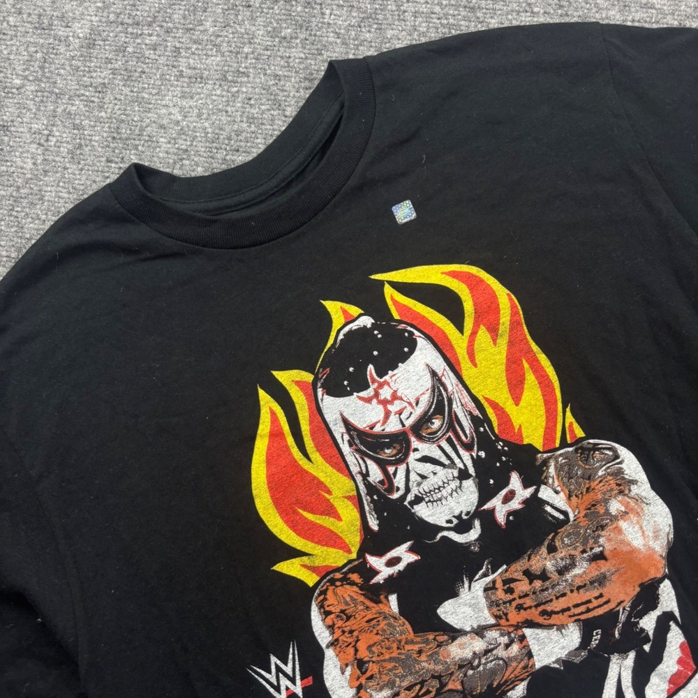 WWE Pentagón Jr Graphic T-Shirt Medium Black Lucha Libre Wrestling Men's